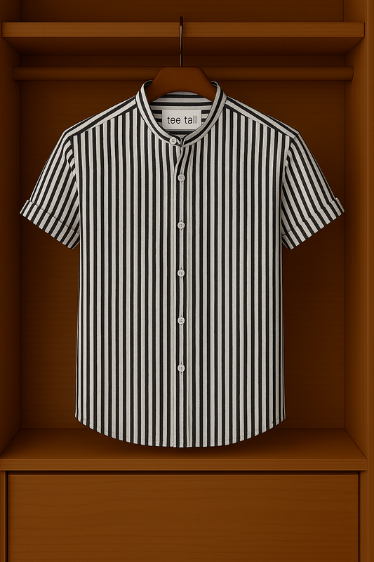 Mens Button Up Half Sleeve Shirt TTMBUS2 - PR1