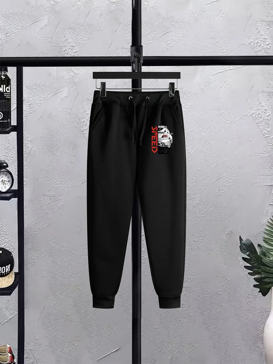 Mens Hoodie and Pants Set by Tee Tall - MHPSTT15 - Black Black