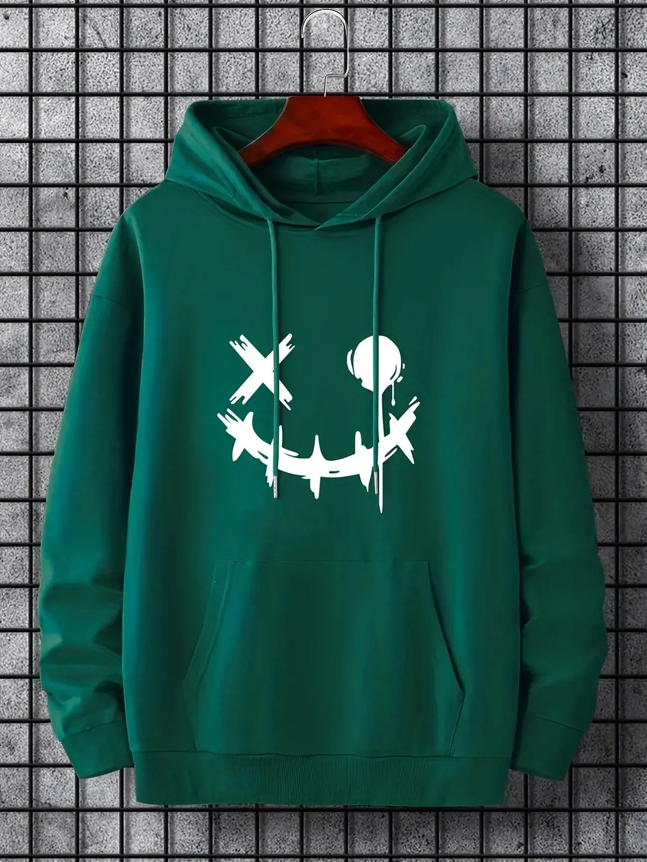 V-Plunge Kangaroo Hoodie main image 1