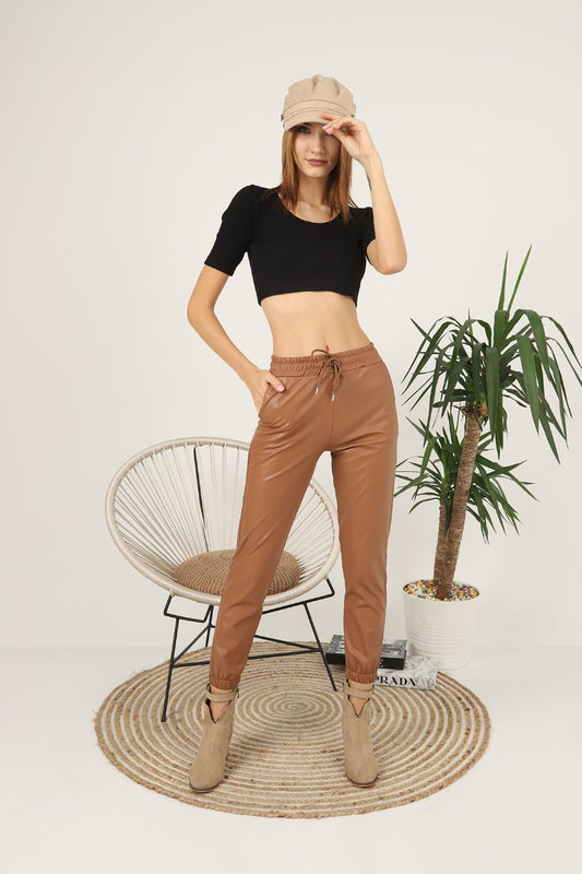 Groove Women's Leather Pants AMWLP3
