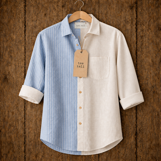 Mens Button Up Cotton Full Sleeve Shirt TTMBUS297 - Multi Color